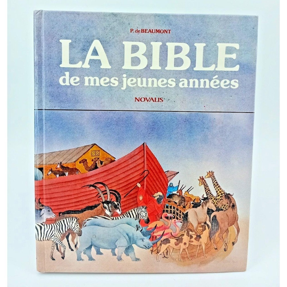 La‎ Bible de mes Jeunes Années – French Children's Bible 1985 – Illustrated VG